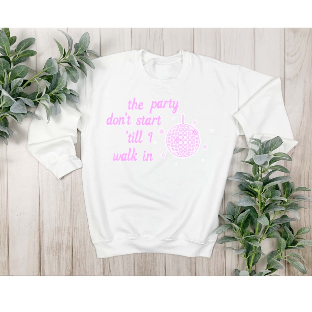 Custom Sublimated Neon Party Sweatshirt